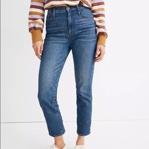 Madewell Classic Straight Jeans in Coldbrook Wash Size 26